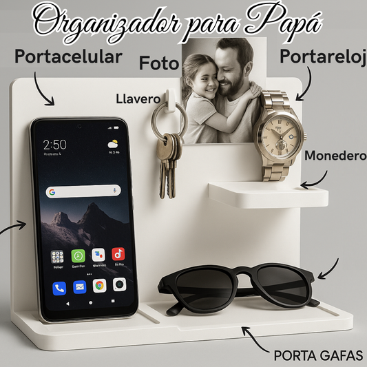 Organizador con fotos personalizado + cuadro totalmente gratis